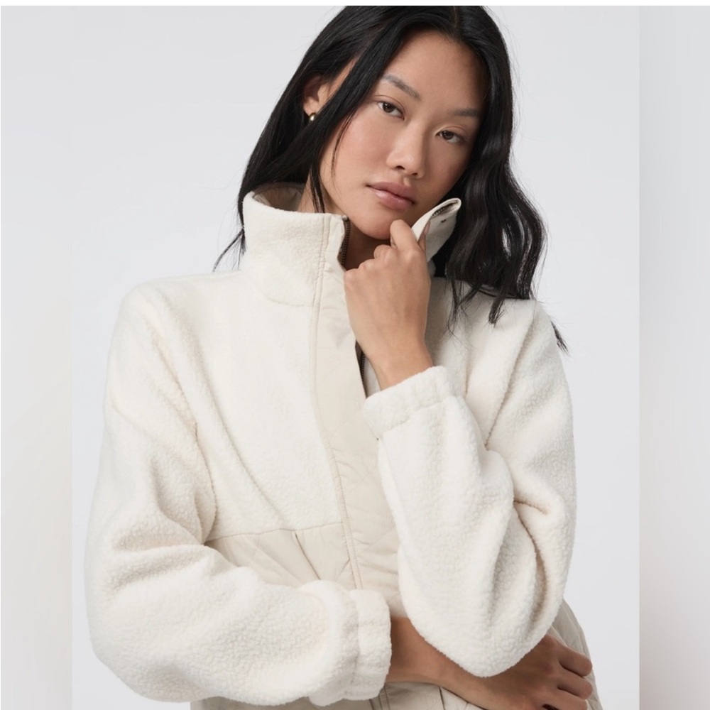 Vuori Highlands Sherpa Jacket Natural
